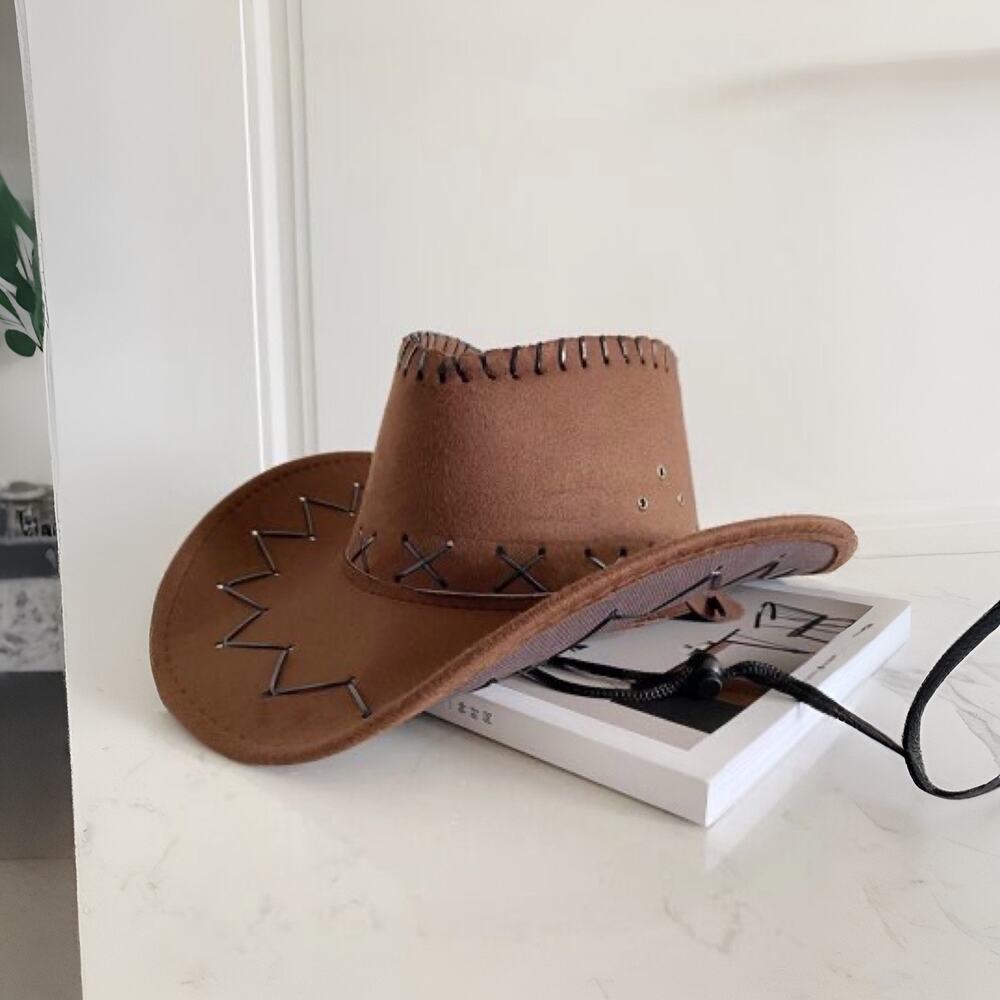 SHEIN Unisex Western Hat